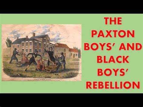 De Paxton Boys Uprising: Een Rebellie Voor Grondrechten En Tegen Native American Overheersing